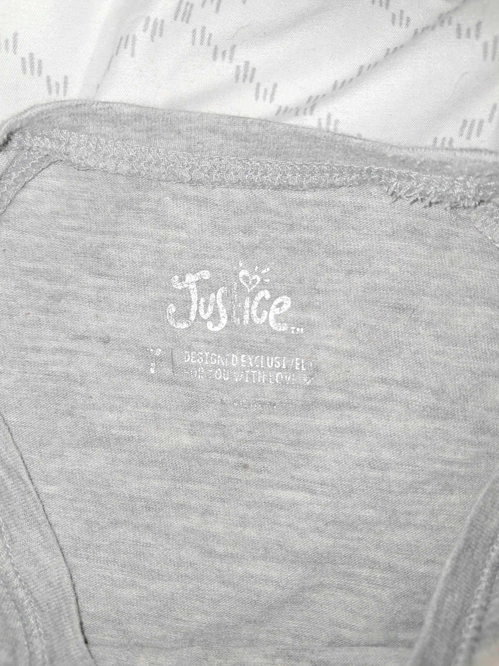 Justice Girls' Grey 'After This We're Getting Cake' Dog Graphic Top